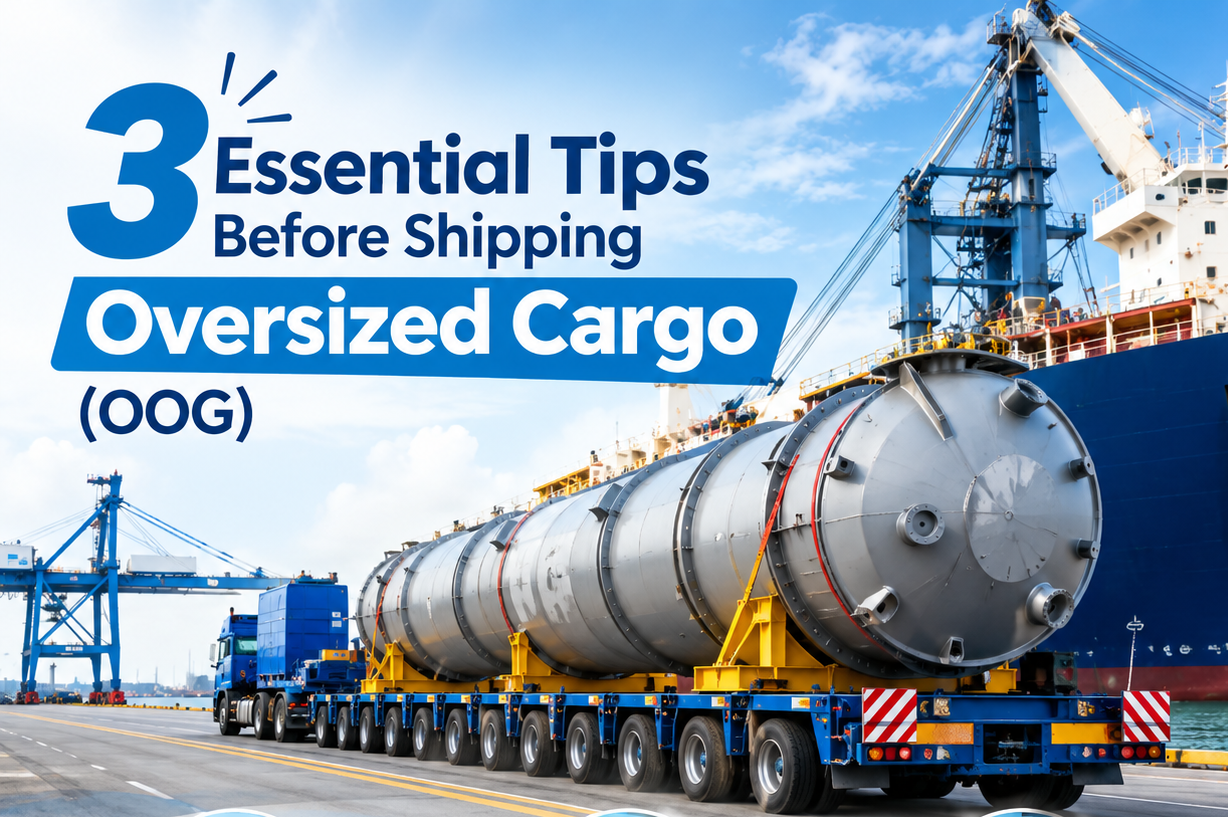 3 Essential Tips Before Shipping Oversized Cargo (OOG)